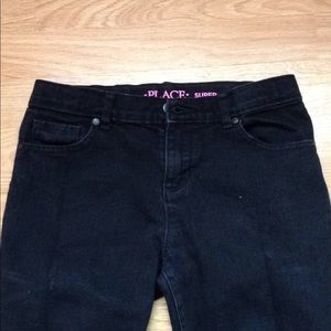 Black super skinny jeans